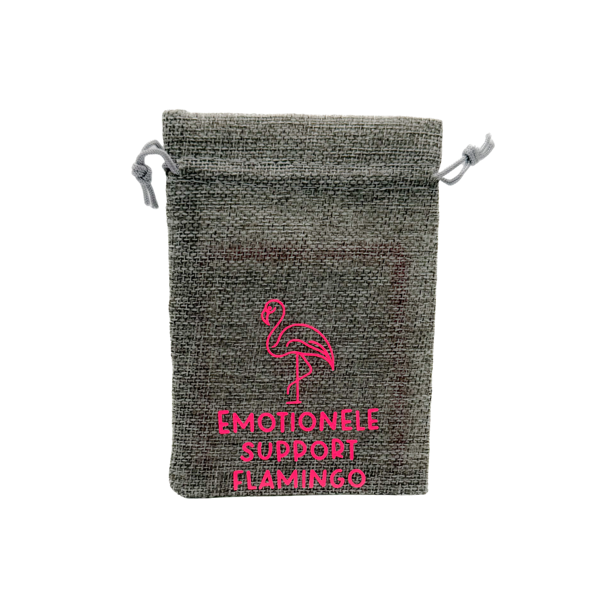 Emotionele support flamingo