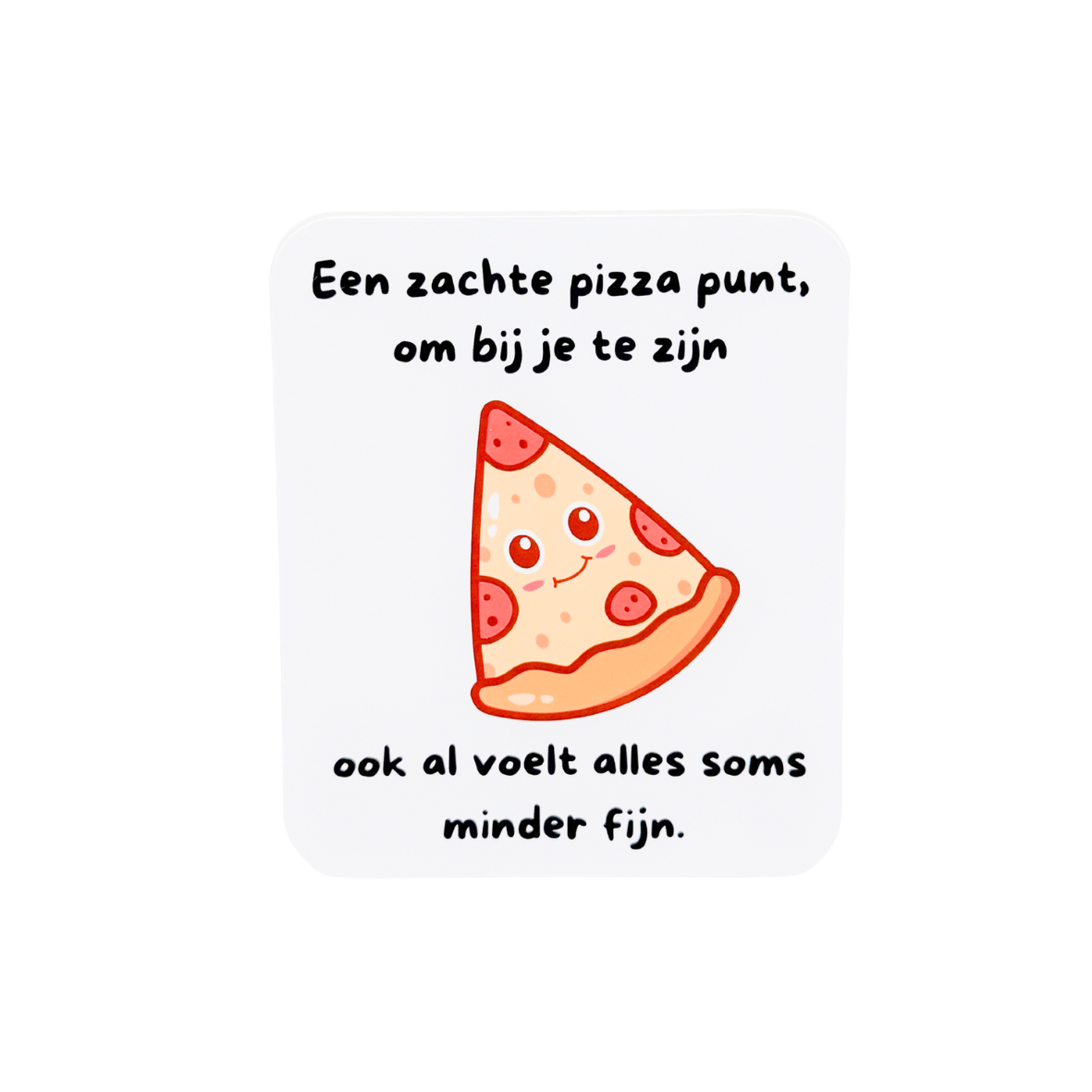 Emotionele support pizza