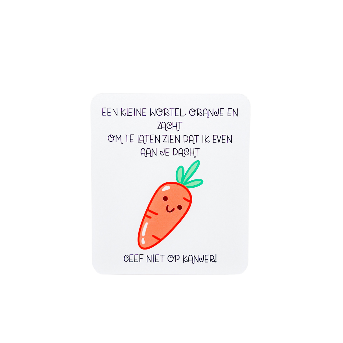 Emotionele support wortel
