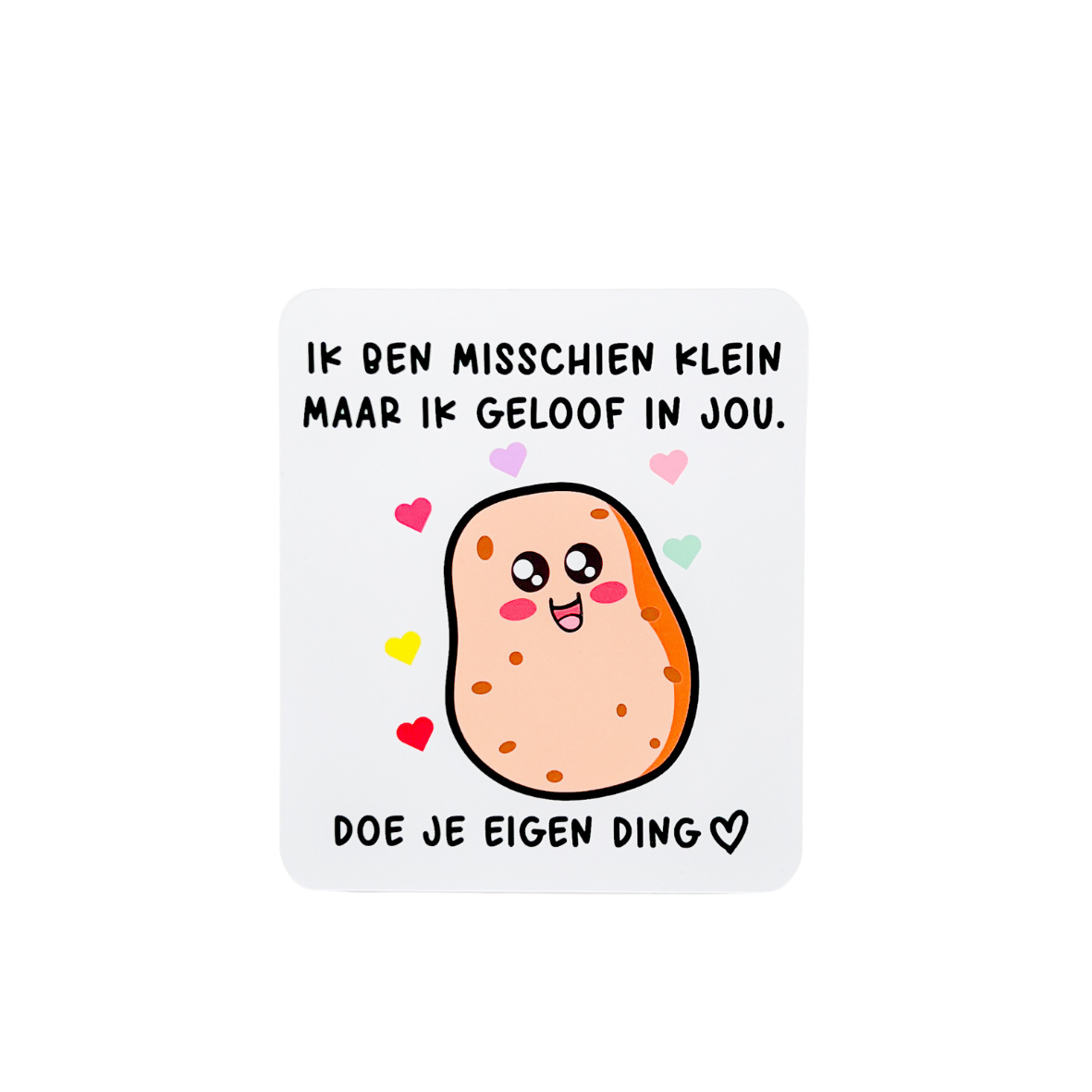 Emotionele support aardappel
