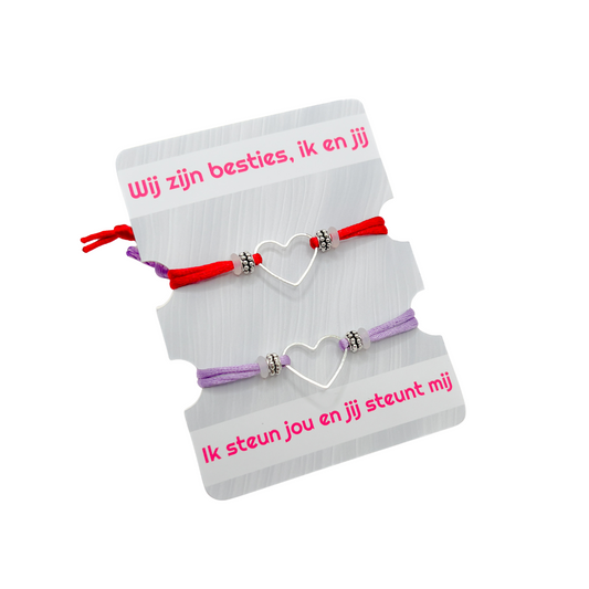 Besties armbanden (vriendschapsarmbanden voor volwassenen)