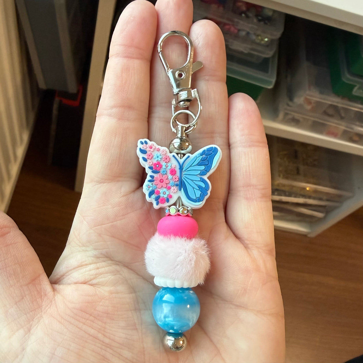 Vlinder blauw
