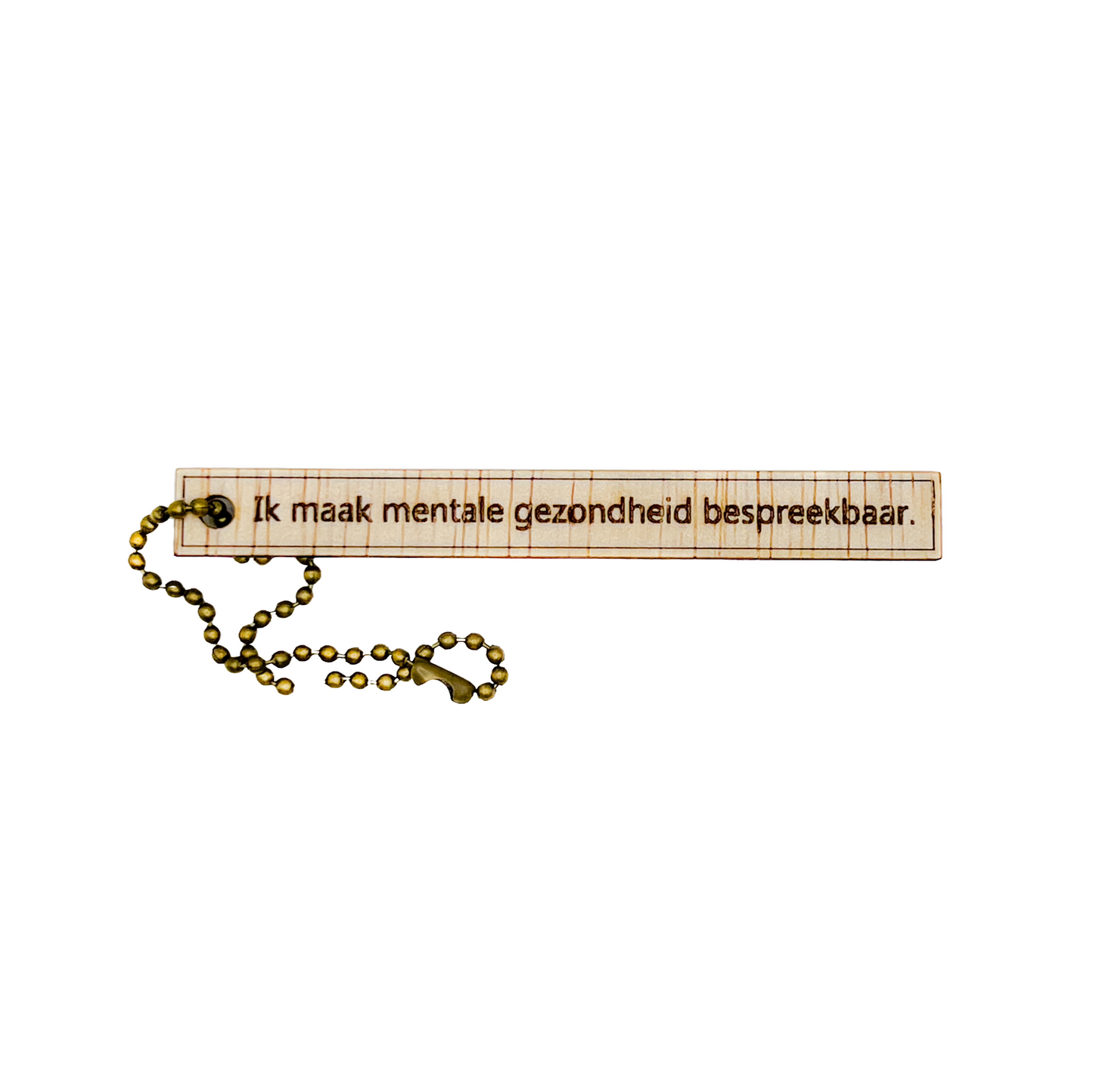 Ik maak mentale gezondheid bespreekbaar
