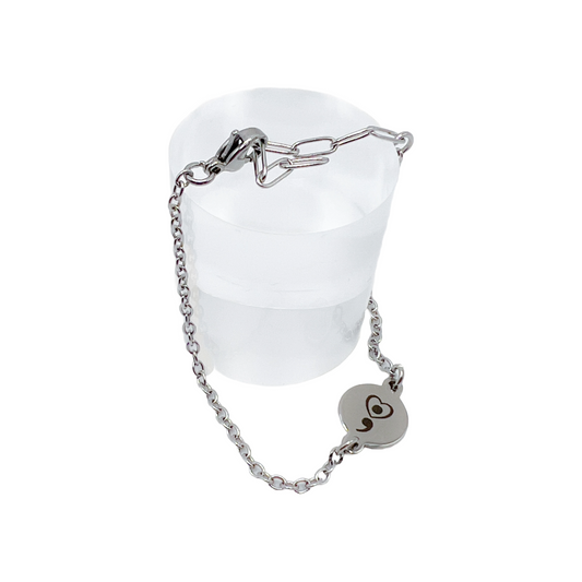 Semicolon (zilver)