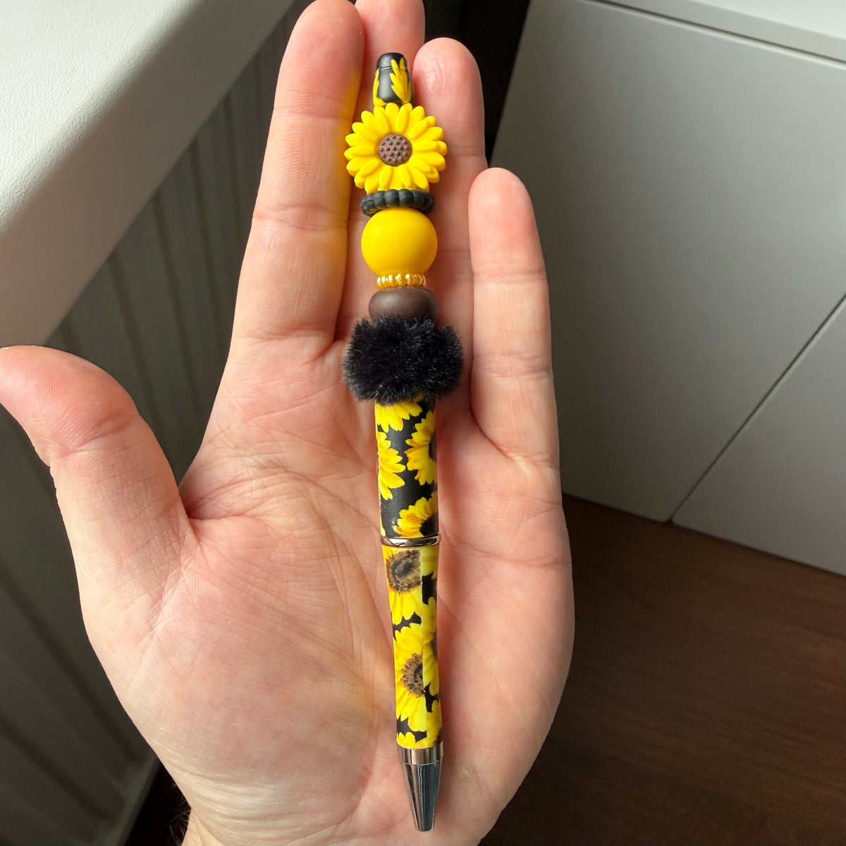 Zonnebloem pen