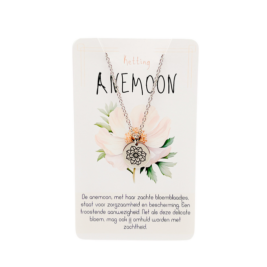Anemoon (troost, bescherming en zorgzaamheid)