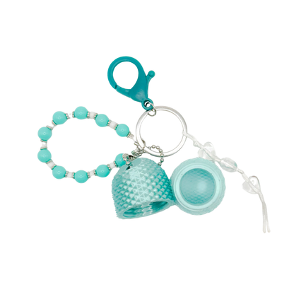 Spikey fidget container - Ocean mint (small)