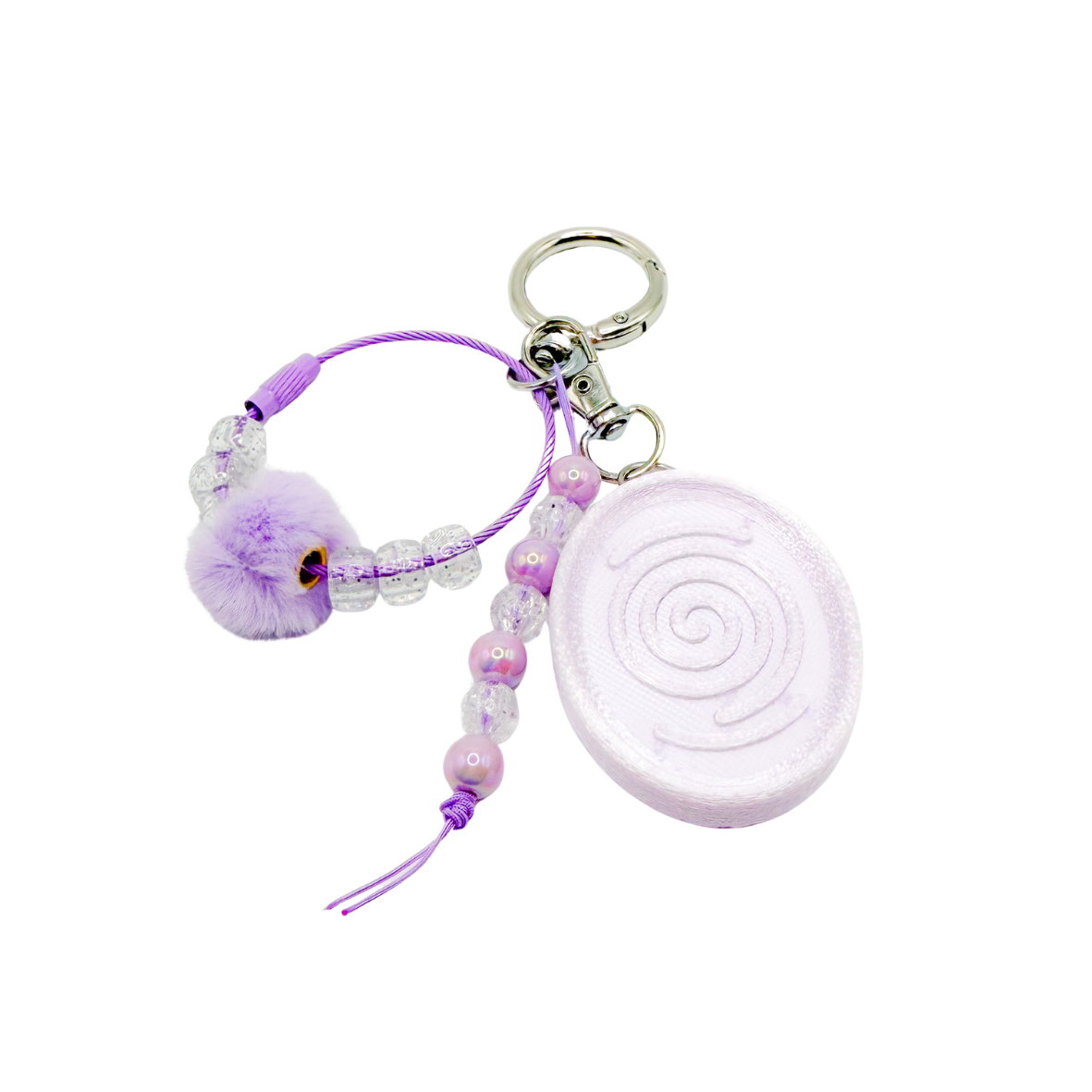 Sensory stone - fluffy lilac