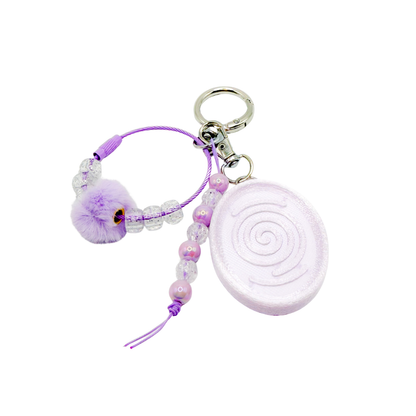 Sensory stone - fluffy lilac