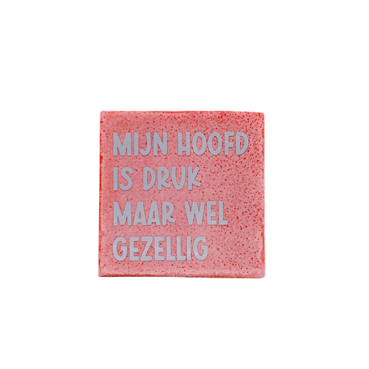 Mijn hoofd is druk maar wel gezellig