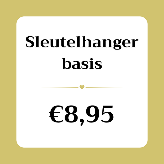 Sleutelhanger basis €8,95