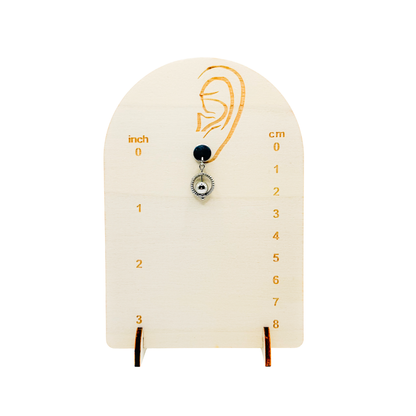 Simple silver (fidget oorbellen)