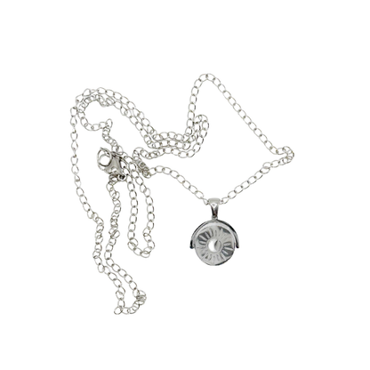 Fidget ketting zon (zilver)