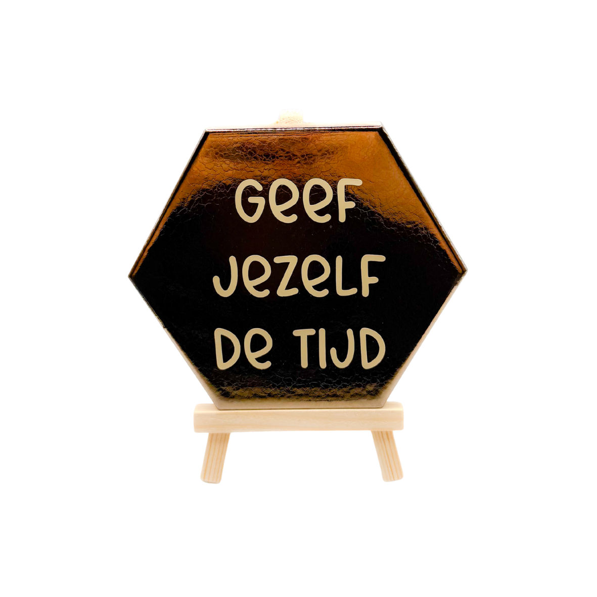 Geef jezelf de tijd (goud)