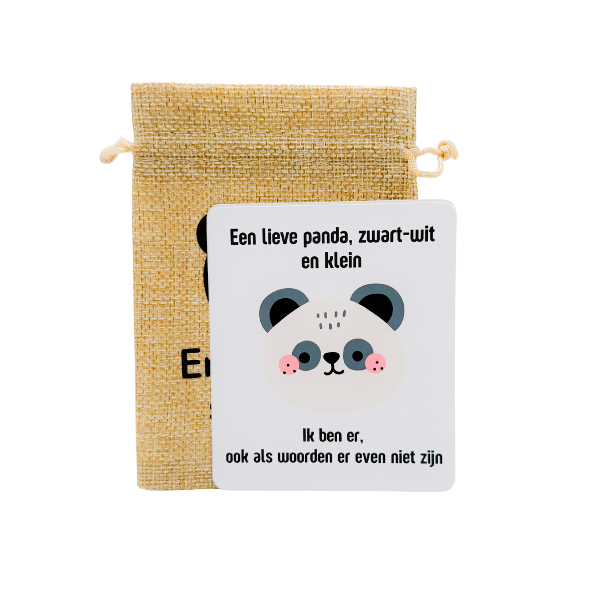 Emotionele support panda