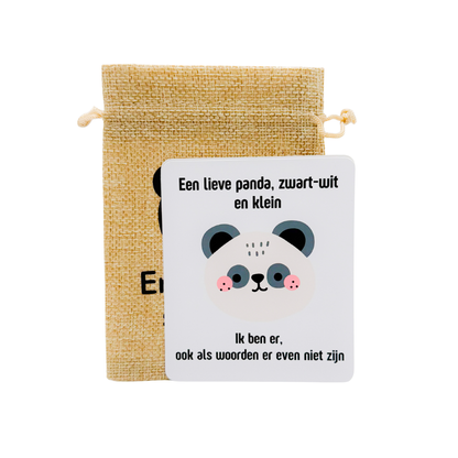 Emotionele support panda