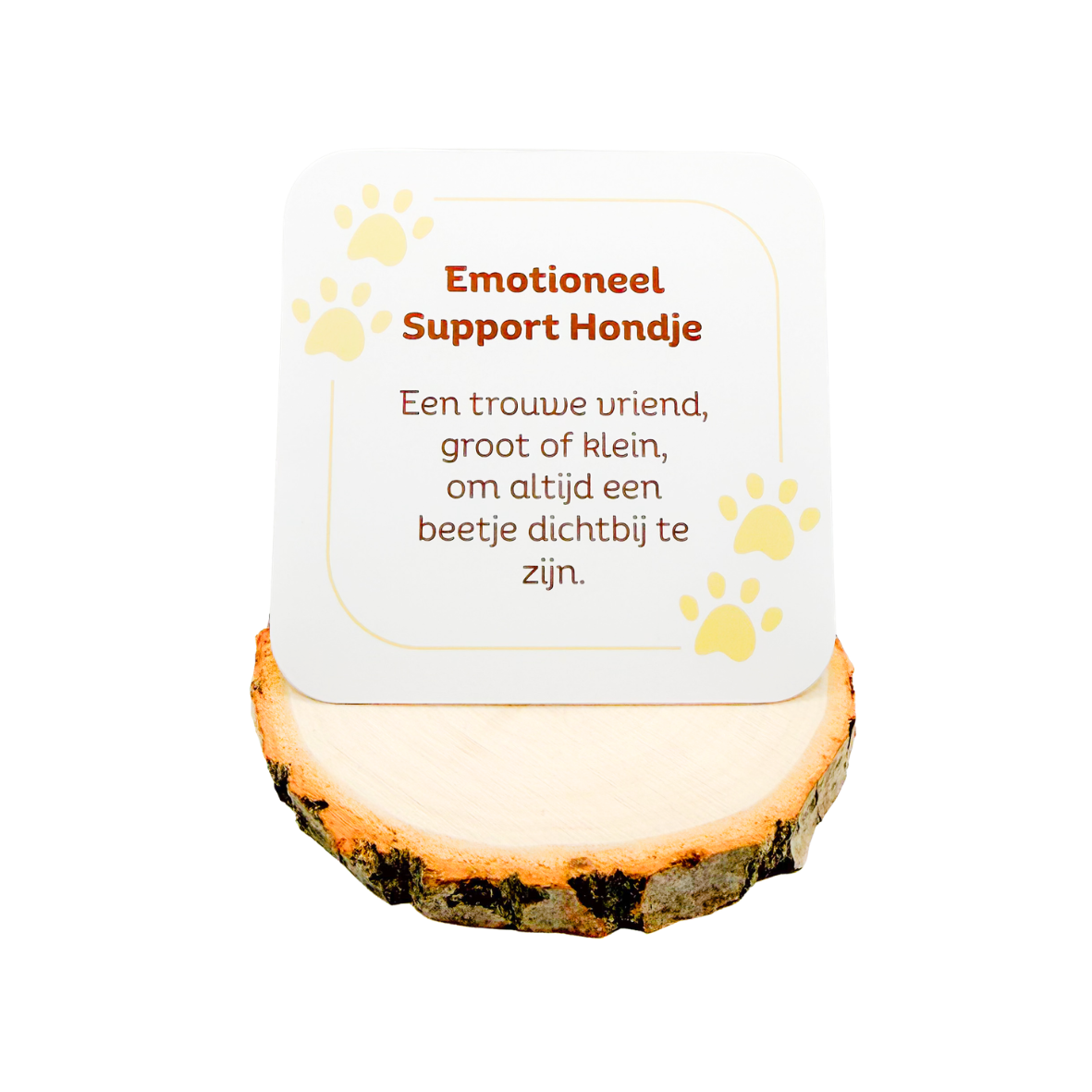 Mini Emotioneel Support Hondje