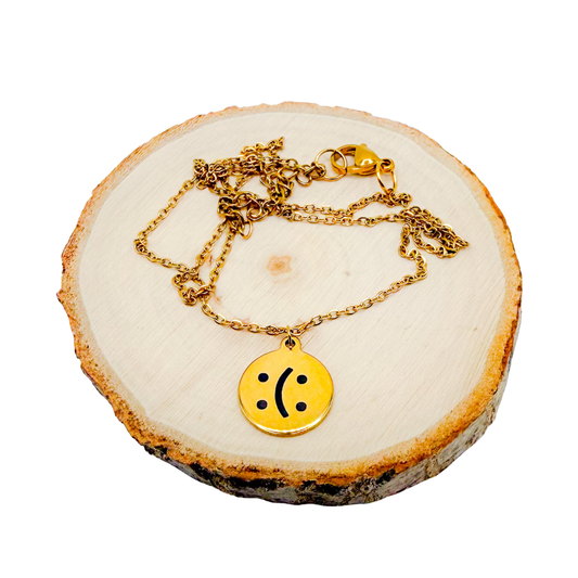 Veel emoties ketting (goud)