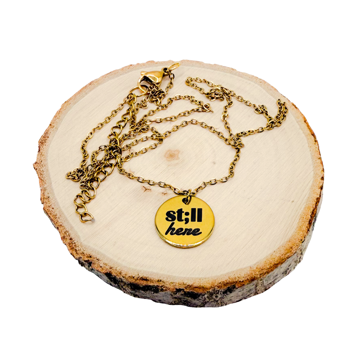 St;ll here (goud)