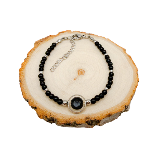 Fidget black silver