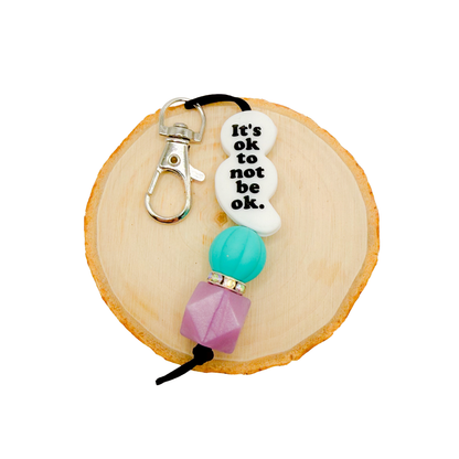 Semicolon, its ok to not be ok - purple sky