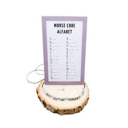 Overlever zilver (morse code)