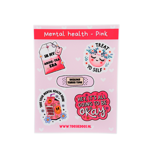 Stickervel - Pink