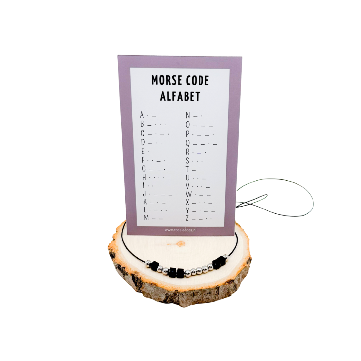 Autisme zilver (morse code)