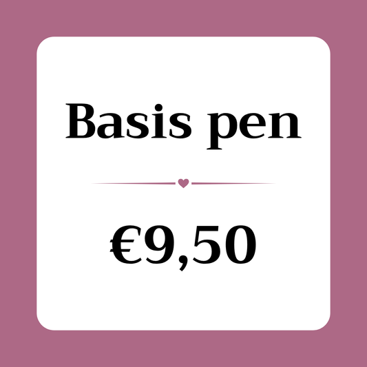 Basis pen €9,50