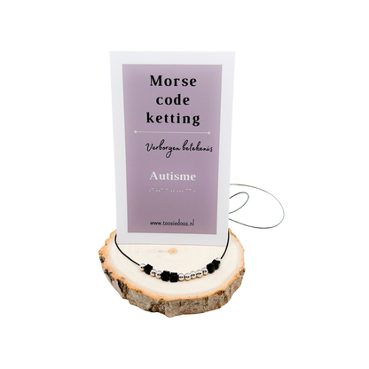 Autisme zilver (morse code)