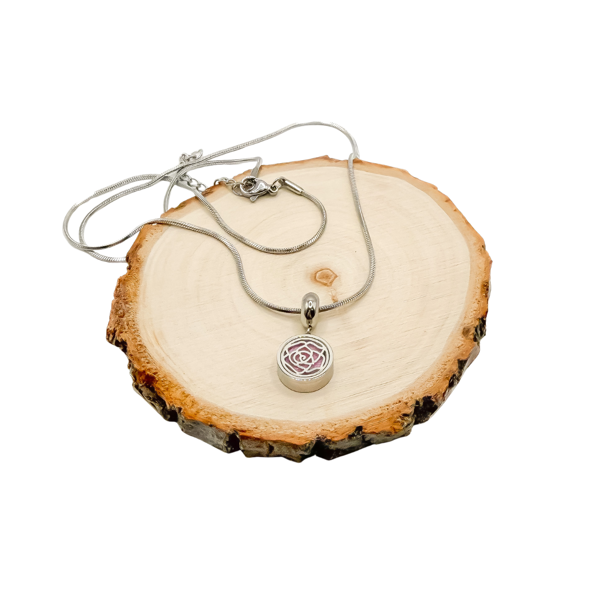 Geur ketting - zilver