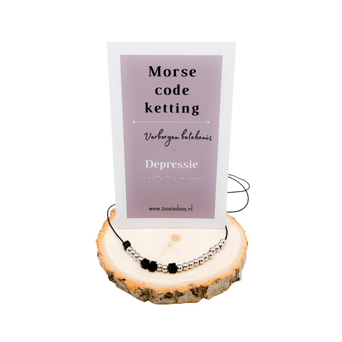 Depressie zilver (morse code)