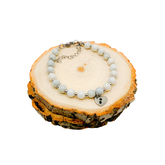 Semicolon ; zilver/grijs