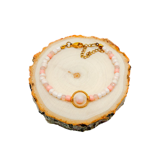 Fidget peach (goud)