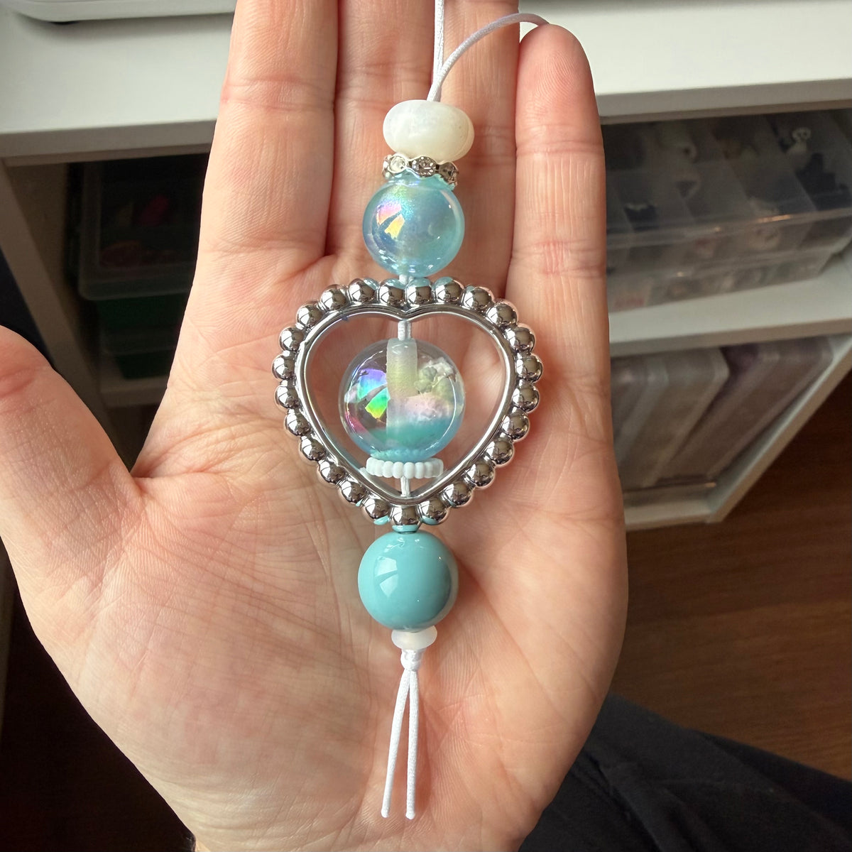 Blauwe lucht - vogel hanger