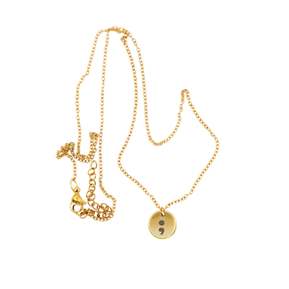 Semicolon (goud)