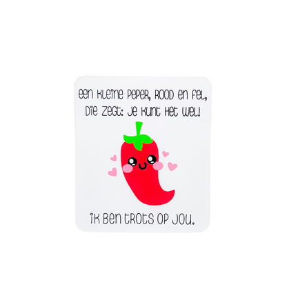 Emotionele support peper