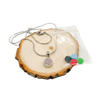 Geur ketting - zilver