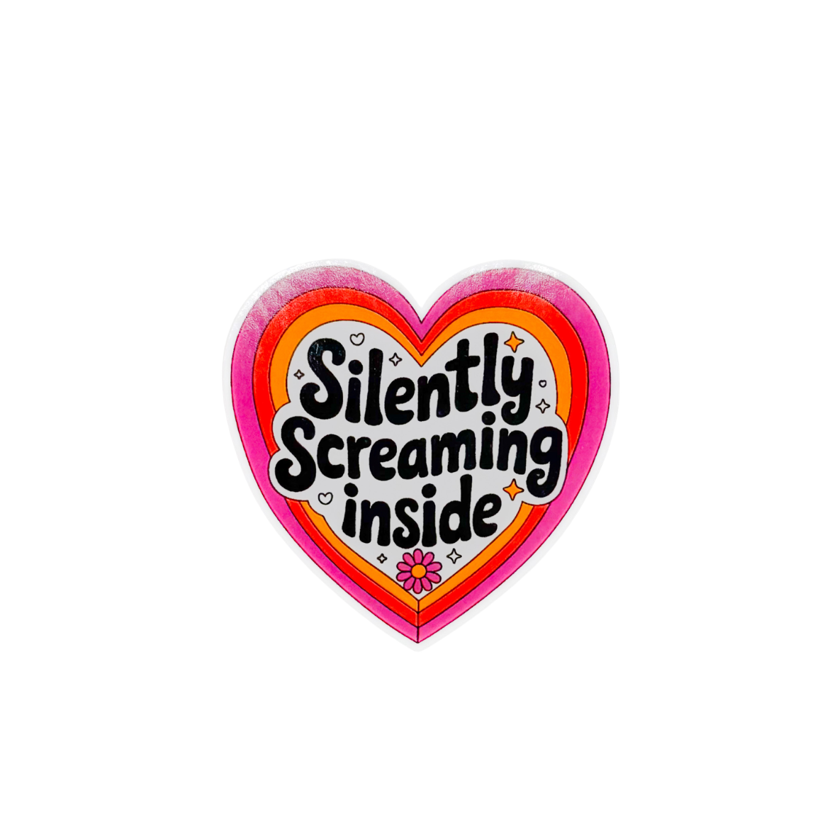 Silently screaming inside