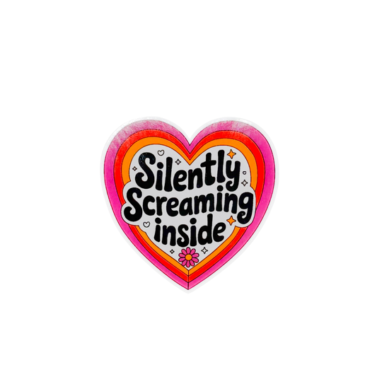 Silently screaming inside