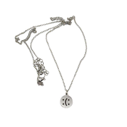 Veel emoties ketting (zilver)