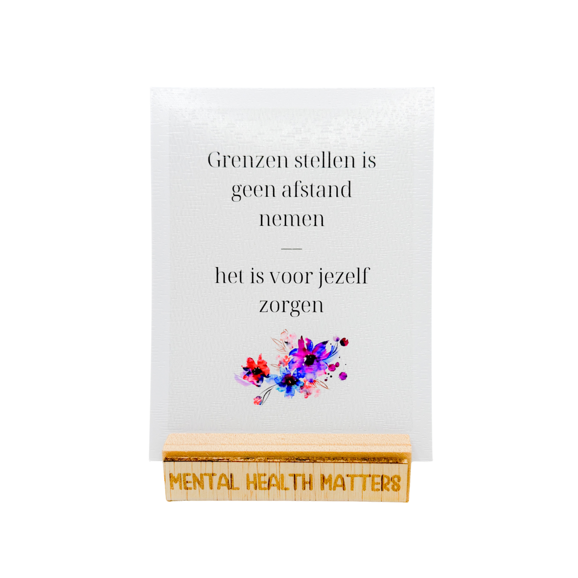 Grenzen stellen is geen afstand nemen