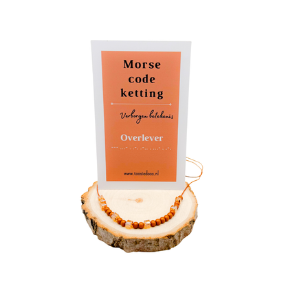 Overlever goud (morse code)