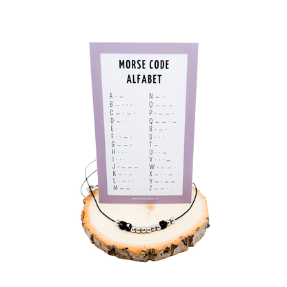 ADHD zilver (morse code)