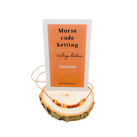 Autisme goud (morse code)