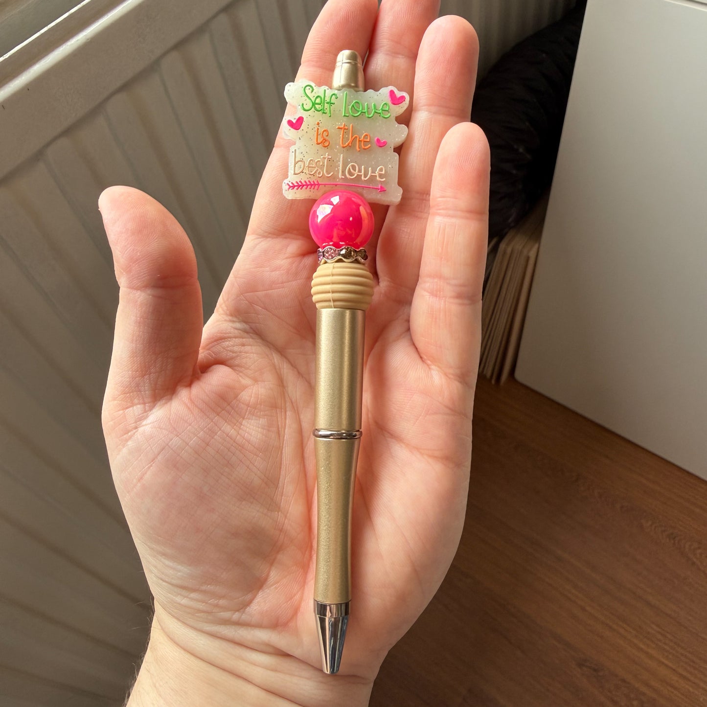 Selflove is the best love - pen goud/roze