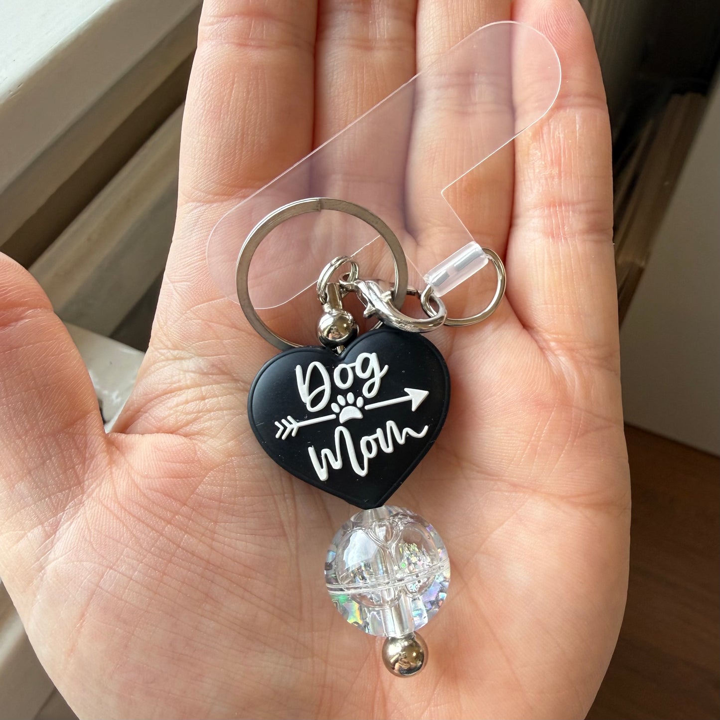 Dog mom (glitter)