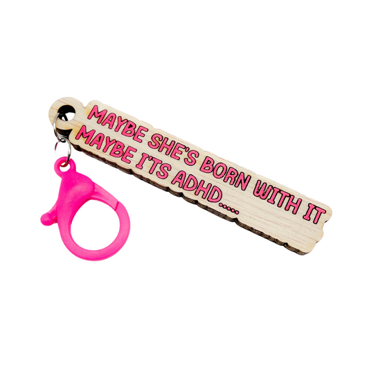 Maybe it's ADHD... (roze)
