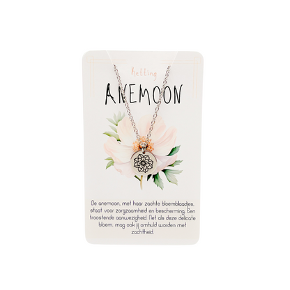 Anemoon (troost, bescherming en zorgzaamheid)