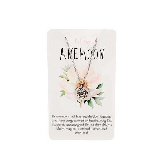 Anemoon (troost, bescherming en zorgzaamheid)